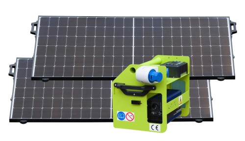 generator solarny LifePO4 z panelami